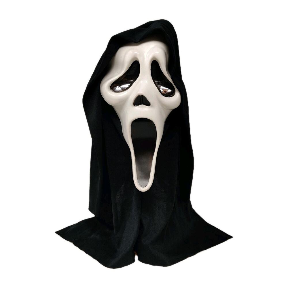 Ghostface Scream Mask Easter Unlimited 2011 Smooth Chin Soft PVC Halloween Ghoul